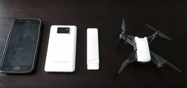 Xiaomi Mi WiFi Extender 2 and the DJI Ryze Tello Quadcopter