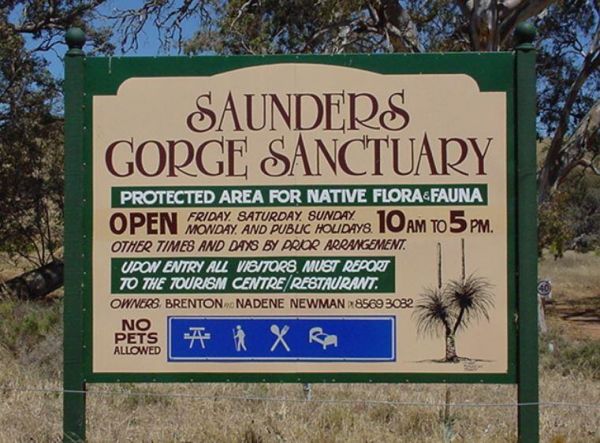 Saunders Gorge Sanctuary