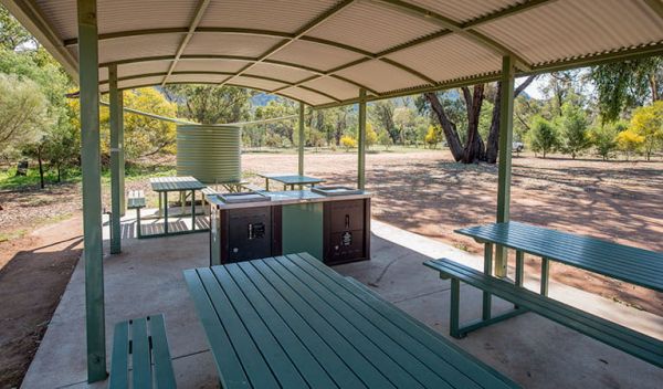 Woolshed Flat Rest Area