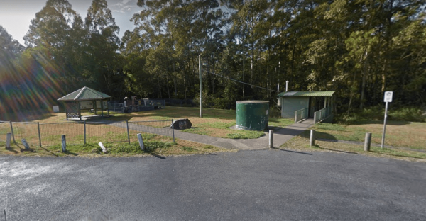 Newmans Road Rest Area Southbound