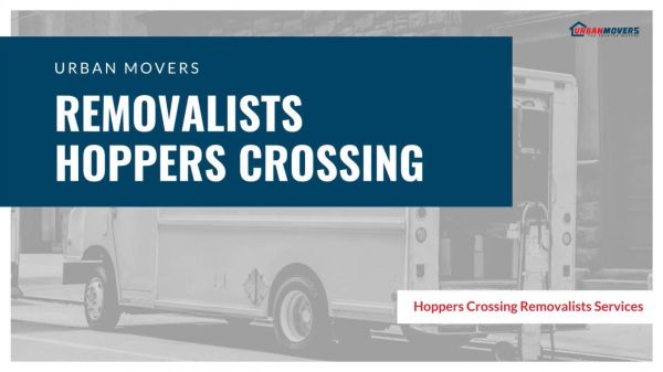 Removalists Hoppers Crossing - Urban Movers